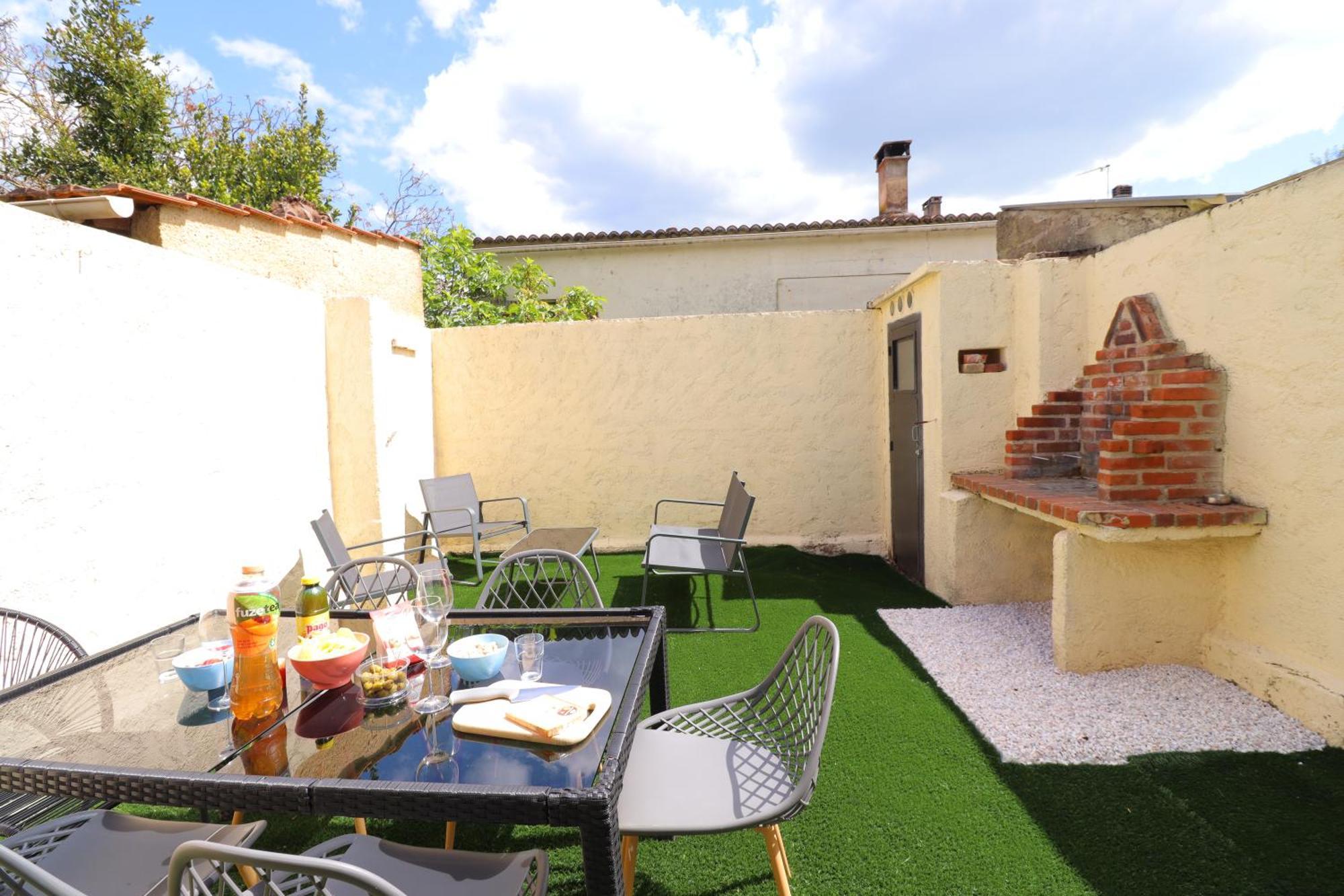 ברגרק Le Patio - Spacieux T3 Avec Climatisation Et Jardin Privatif מראה חיצוני תמונה