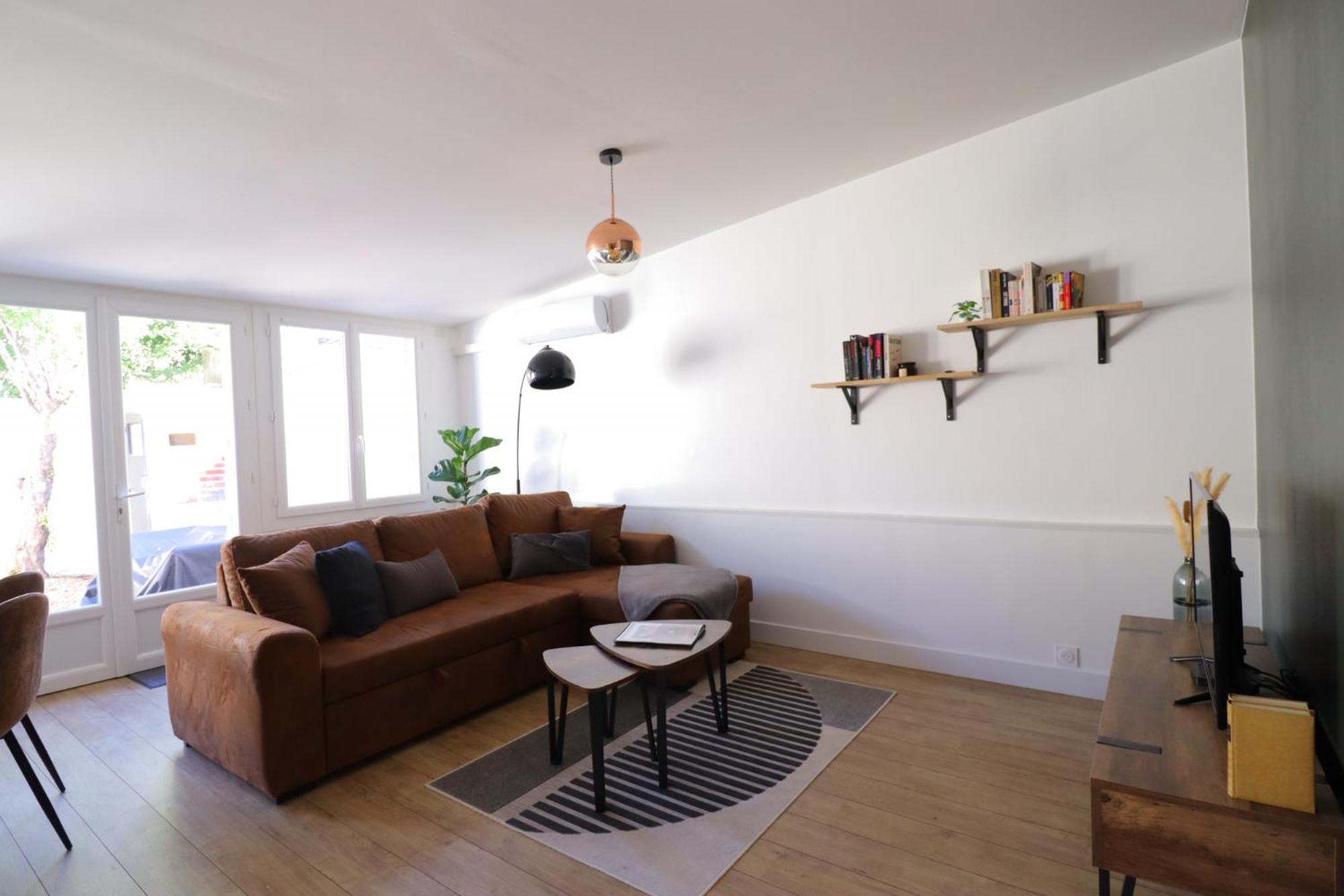 ברגרק Le Patio - Spacieux T3 Avec Climatisation Et Jardin Privatif חדר תמונה